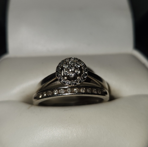 Wedding Band and Engagement Ring - Picture 3 of 3